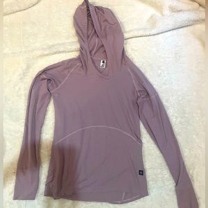 Flylow lightweight light purple sun shirt women’s medium